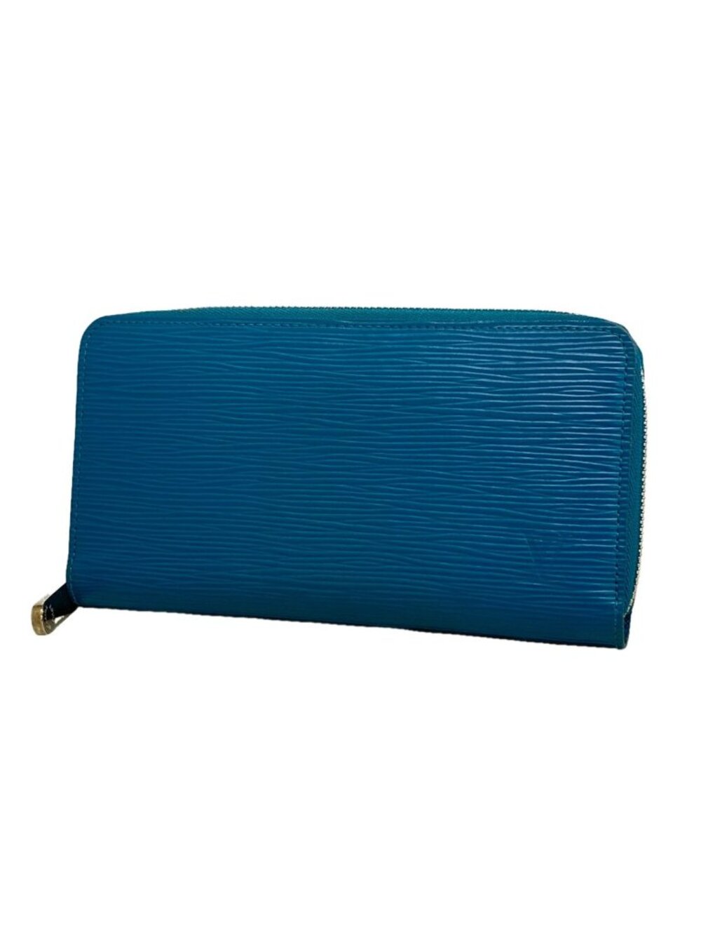 Louis Vuitton Wallet Epi Zippy Cyan